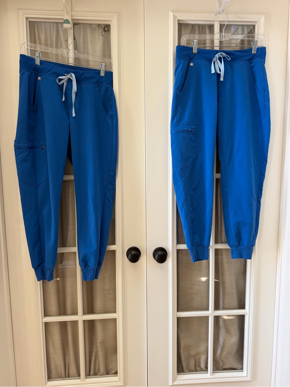 2 SMALL Royal Blue Small Petite Joggers EUC